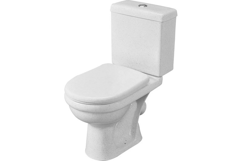 Унитаз-компакт Визит крап на белом, арт. 1P4053S0100BF, страна происхождения(производства): РОССИЯ