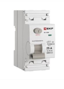 УЗО ВД-100N 2Р 16А 30мА эл.-мех.EKF PROXIMA
