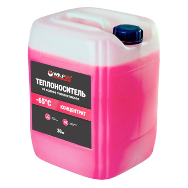 Теплоноситель -65 (на основе этиленгликоля) 20 кг VALFEX (30 шт. пал.)