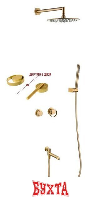 Душевая система  Ganzer GZ19165-S