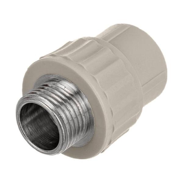 Муфта переходная с наружной резьбой  32 x 1" (60/15) (Valfex) СЕРАЯ (Россия)