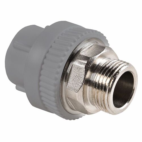 П/П Муфта комб. под ключ НР 32х1" серая РВК (034426 / 00124155), Россия