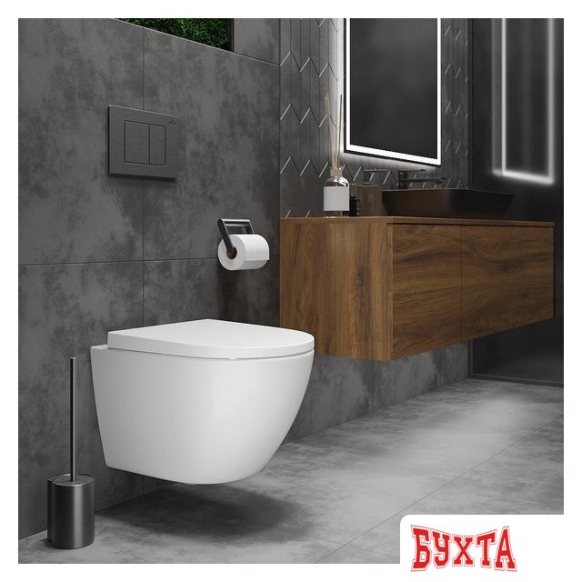 Унитаз подвесной Roxen Antares 530185-02 Rimless Soft Close