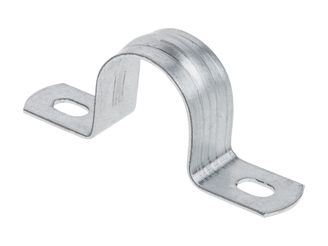 Скоба металлическая оцинкованная двухлапковая СМД-14-15 (100шт/уп), арт.340-014ETP