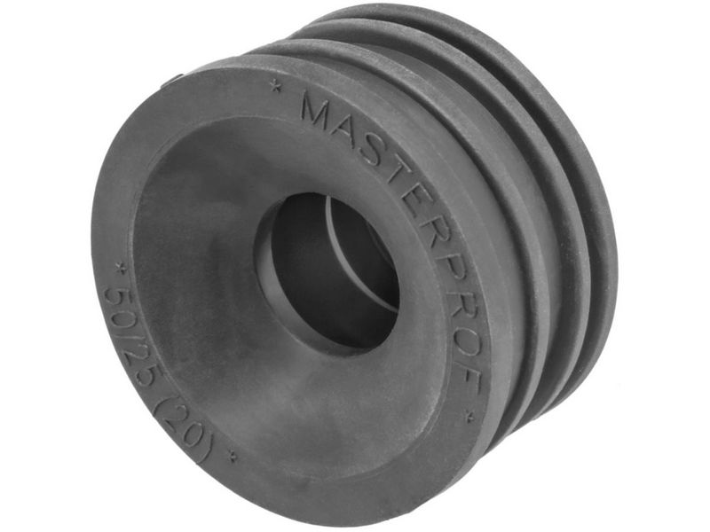 Манжета переходная D50x25 черная AV Engineering, арт.AVEMB5025