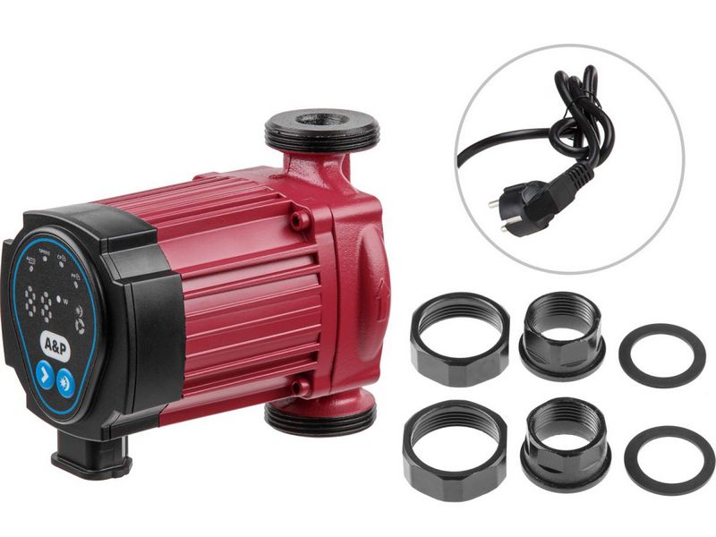 Насос циркуляционный WISE-25/40-130, A&P, арт.AP118W002