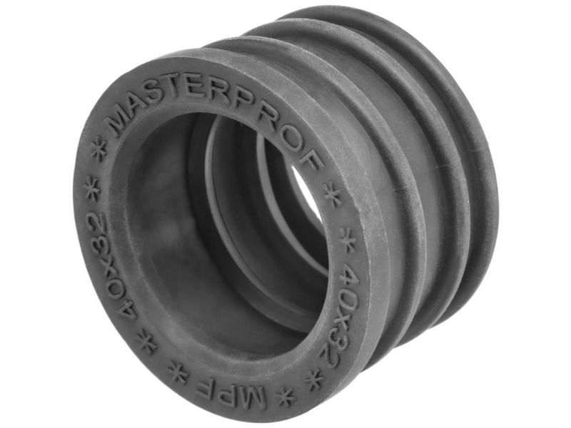 Манжета переходная D40x32 черная AV Engineering, арт.AVEMB4032