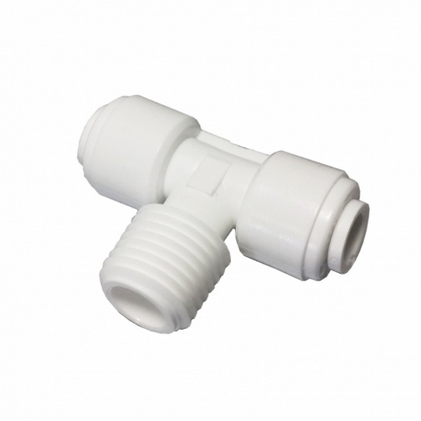 Фитинг тройник Terwa ST006 A 1/4-1/4-1/4 (тр-рез-тр), КИТАЙ, Ш/К:4816071301405