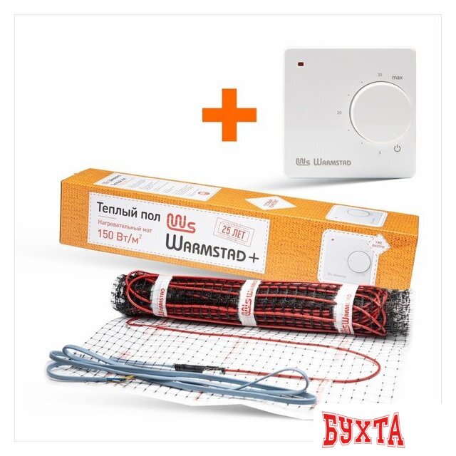 Нагревательный мат Warmstad WSM 175W-1.2m 100037084600