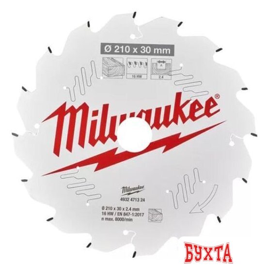 Пильный диск Milwaukee 4932471324