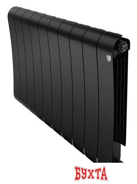 Биметаллический радиатор Royal Thermo Infinity 500 Noir Sable (10 секций)