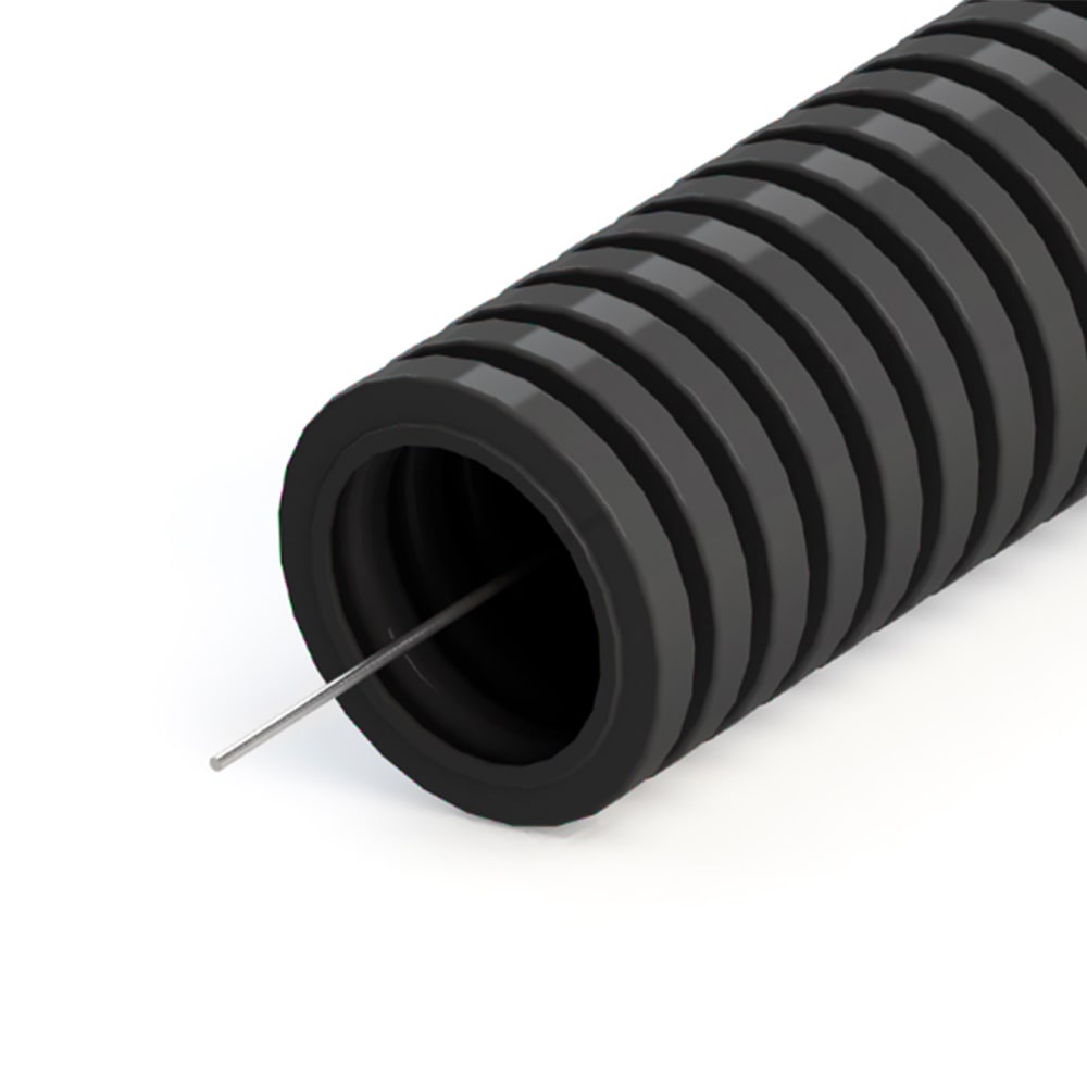 Труба гофрированная 32 мм ПНД с зондом (50), ETP, арт.70.02.01.32.050