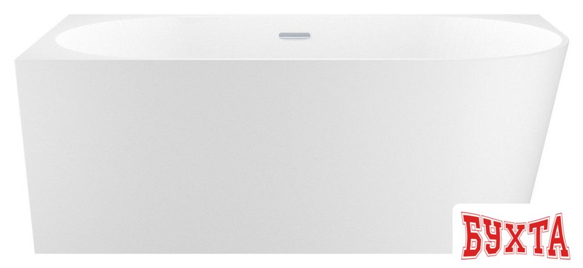 Ванна Wellsee Excellence Pro 150x73 28760601R (пристенная ванна (левая) белый глянец, экран, ножки, сифон-автомат хром)