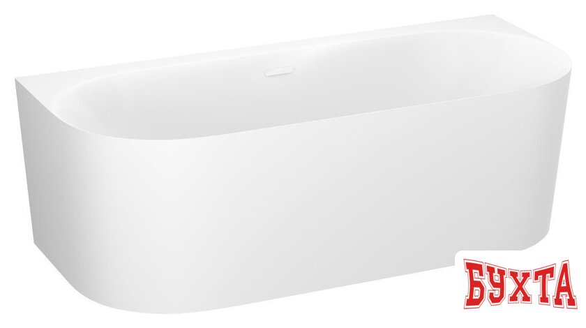 Ванна Wellsee Collaro 170x80 28910102R (пристенная ванна белый глянец, экран, ножки, сифон-автомат глянцевый белый) 2