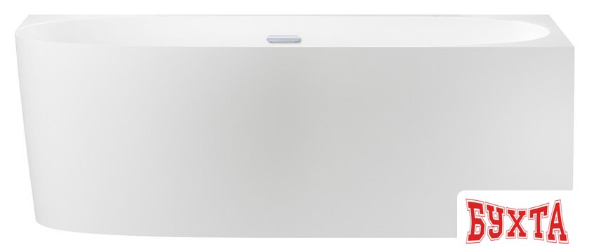 Ванна Wellsee Belle Spa 2.0 170x75 235806001 (пристенная ванна (правая) белый глянец, экран, каркас, сифон-автомат хром)