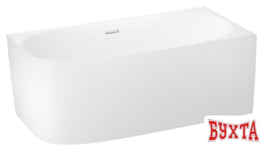 Ванна Wellsee Belle Spa 2.0 160x75 235803001 (пристенная ванна (правая) белый глянец, экран, каркас, сифон-автомат хром) 2