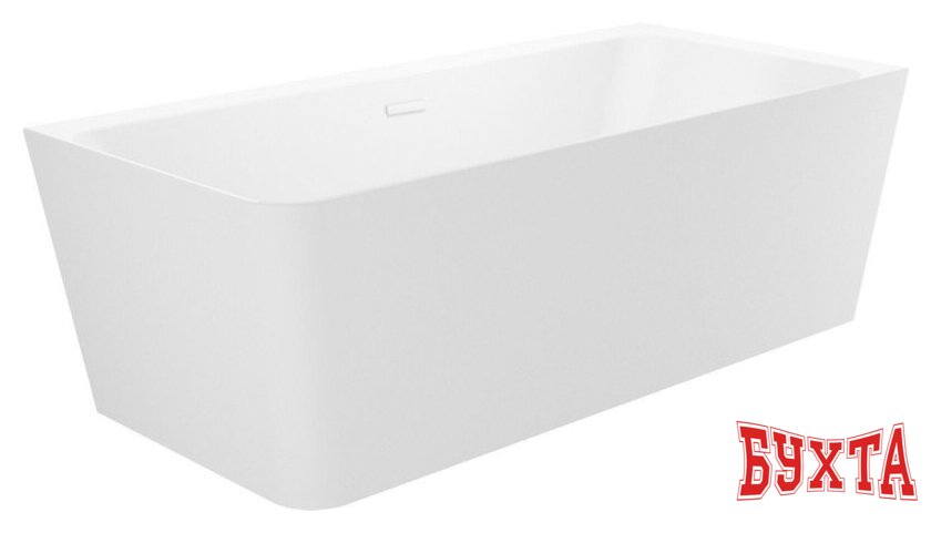 Ванна Wellsee Bromance 170x78 23160302R (пристенная ванна (правая) белый глянец, экран, ножки, сифон-автомат глянцевый белый) 2