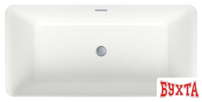 Ванна Wellsee DeSire 159,5x77 231501001 (отдельностоящая ванна белый глянец, экран, ножки, сифон-автомат хром) 4