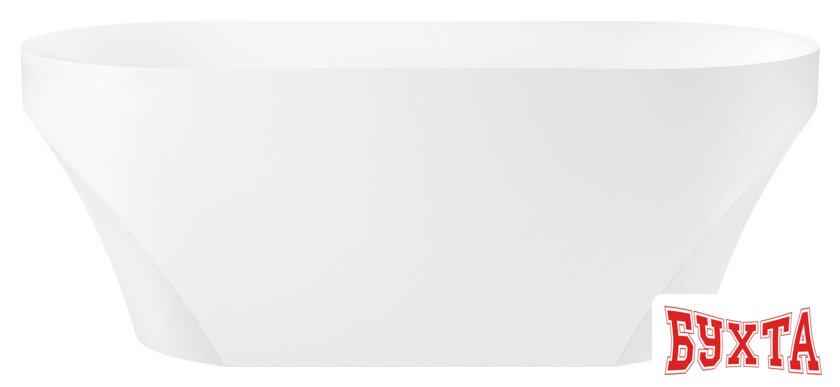 Ванна Wellsee Croquis 166x77 230301003 (отдельностоящая ванна белый глянец, экран, ножки, сифон-автомат матовый черный) 3