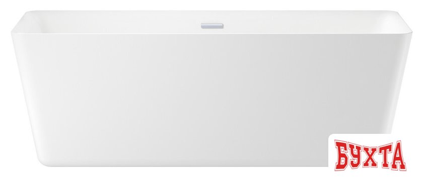 Ванна Wellsee DeSire 175,5x76 231503001 (отдельностоящая ванна белый глянец, экран, ножки, сифон-автомат хром)