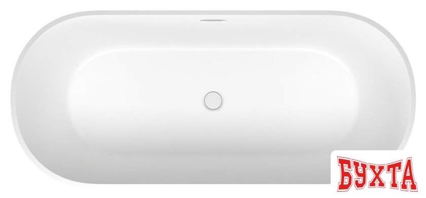 Ванна Wellsee Shell 170x75 28170302R (отдельностоящая ванна белый глянец, экран, ножки, сифон-автомат глянцевый белый) 4