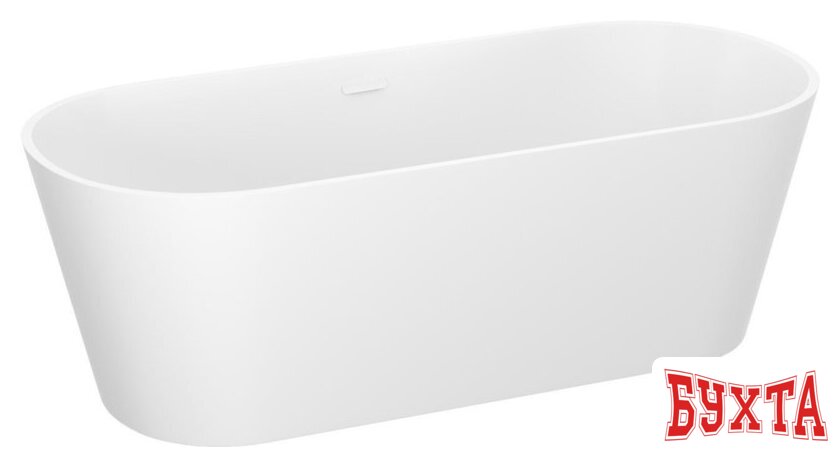 Ванна Wellsee Shell 180x80 28170402R (отдельностоящая ванна белый глянец, экран, ножки, сифон-автомат глянцевый белый) 2