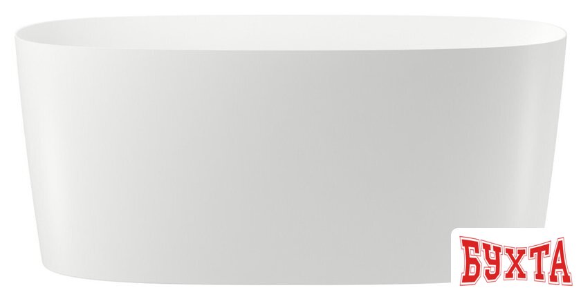 Ванна Wellsee Câlin 140x70 230201003 (отдельностоящая ванна белый глянец, экран, ножки, сифон-автомат матовый черный) 3