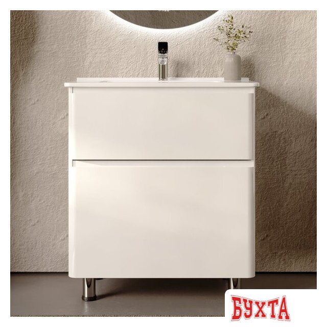 Мебель для ванных комнат Raval Тумба под умывальник Claridy Clar.01.70/N/W/RL