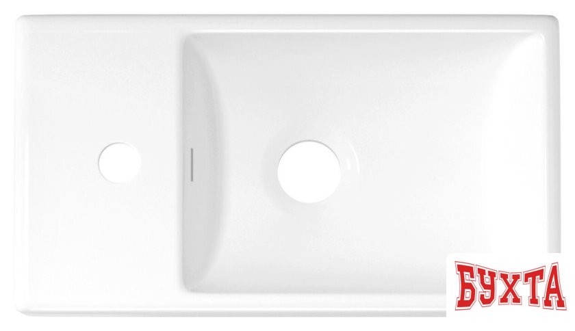 Умывальник Wellsee WC Area 151802001, 2 в 1 3