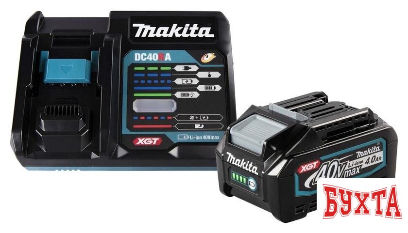 Аккумулятор с зарядным устройством Makita DC40RA + BL4040 191J67-0 (40В/4 Ah + 40В)