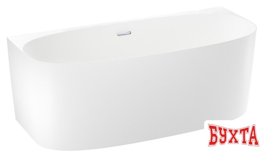 Ванна Wellsee Belle Spa 2.0 170x75 235804001 (пристенная ванна белый глянец, экран, каркас, сифон-автомат хром) 2