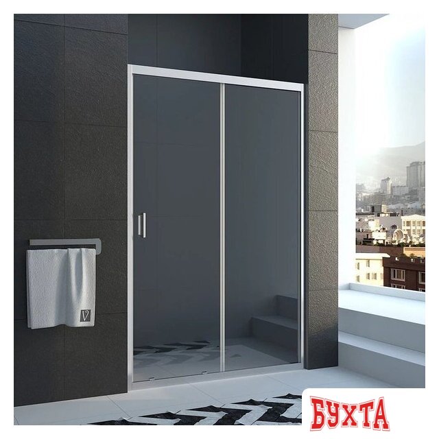 Душевая дверь Veconi VN40 VN40-120-01-C1 2