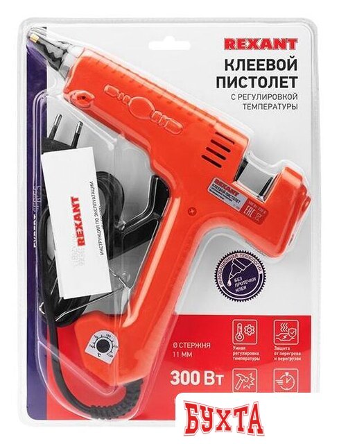 Термоклеевой пистолет Rexant Эксперт 12-1550 3