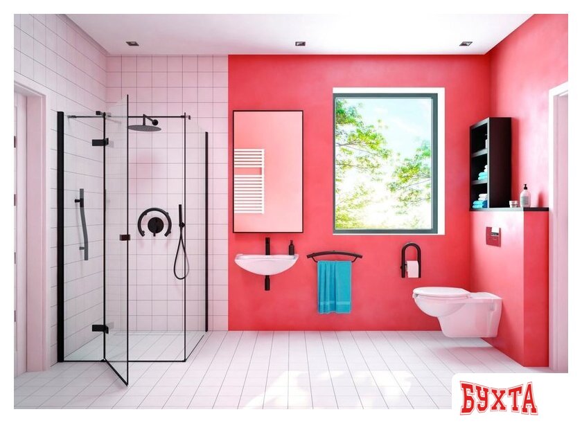 Душевая система Deante Cascada Arnika Nero NAC N9QP 2