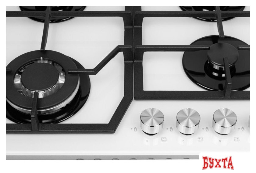 Варочная панель ZorG HAG61 FDW white 4