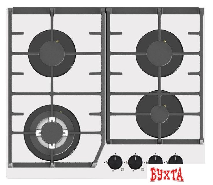 Варочная панель ZorG HAG63 FDW white