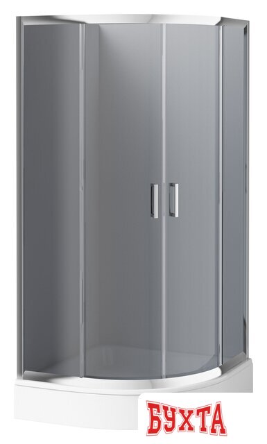 Душевой уголок Deante Funkia 90x90 KYP 451K (хром/графитовое)