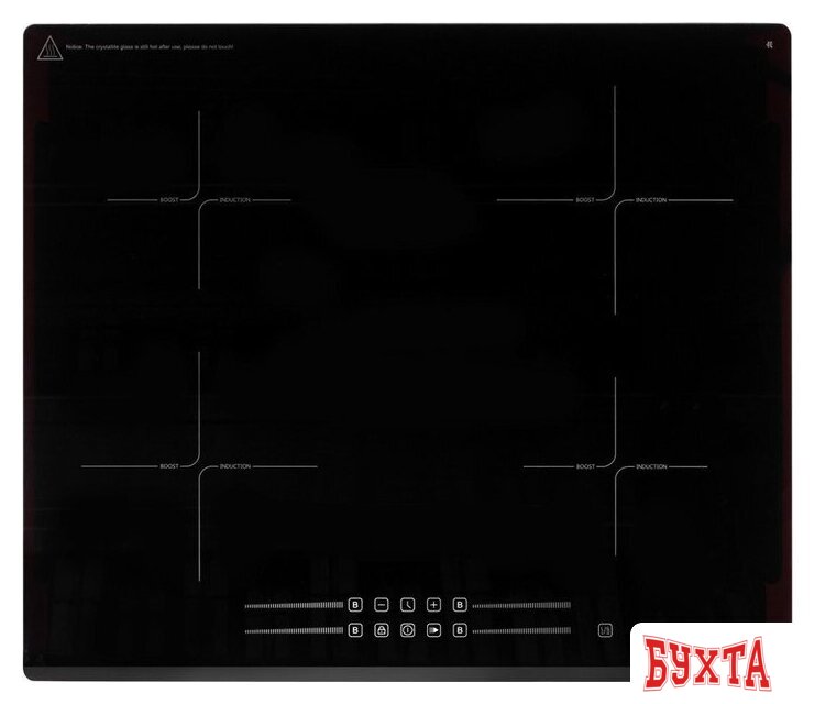 Варочная панель ZorG INO62 black matte