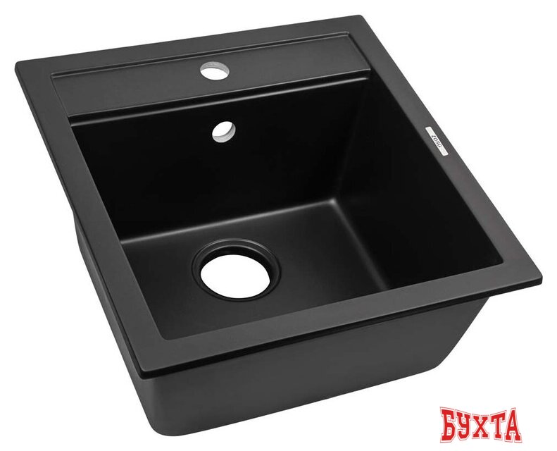 Кухонная мойка ZorG Como 46 (черный оникс) 2