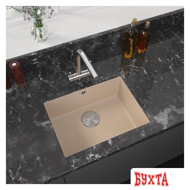 Кухонная мойка ZorG Fast 54 Premium beige