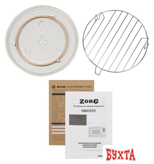 Микроволновая печь ZorG MIO252 S black (черный) 5