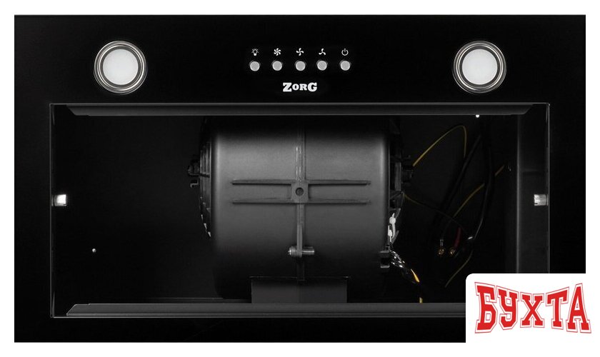 Кухонная вытяжка ZorG Bona 1260 60 M (черный) 4