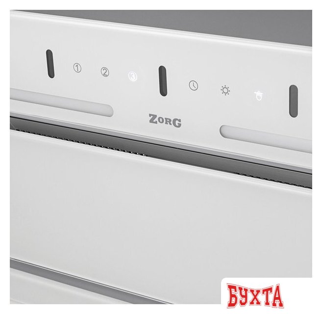 Кухонная вытяжка ZorG Neve 1260 60 S-GC (белый) 3