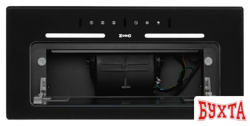 Кухонная вытяжка ZorG Neve 1260 60 S-GC (черный) 5