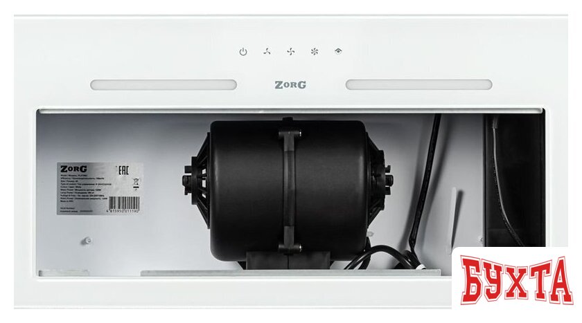 Кухонная вытяжка ZorG Platino 750 60 S (белый) 4