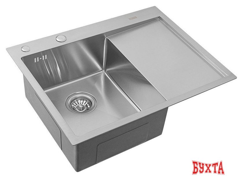 Кухонная мойка ARFEKA ECO AR 650*500 L SATIN