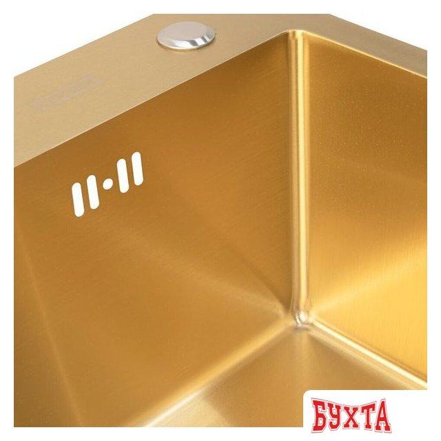 Кухонная мойка ARFEKA ECO AR 700*500 GOLD PVD NANO 5