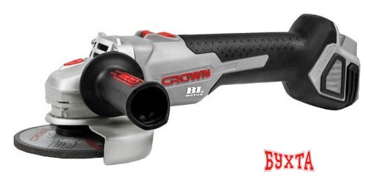 Угловая шлифмашина Crown CT23001-125HX (без АКБ)