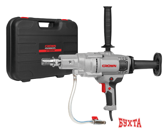 Дрель алмазного сверления Crown CT32035 BMC