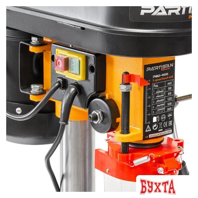 Сверлильный станок Partisan PBD-400 2